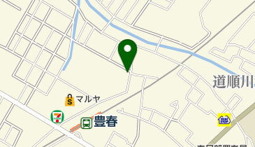 美容室フクイの地図画像