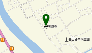 東国寺の地図画像