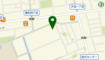 春日部市 ゆりのき授産センターの地図画像