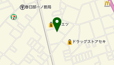 肉のかん食の地図画像