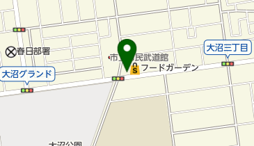 花の店パレットの地図画像