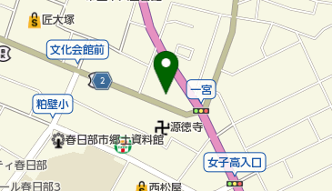 粕壁接骨院の地図画像