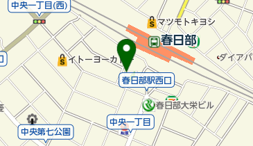 春日部西口整骨院の地図画像