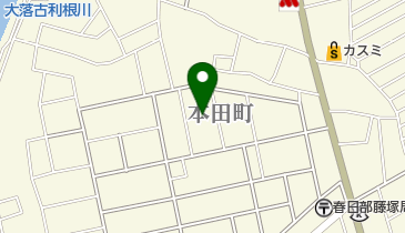 有限会社岩井造園の地図画像