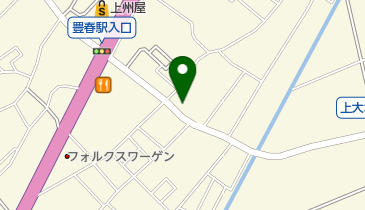 中古釣具店アクアマリンの地図画像