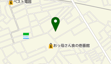 有限会社山口デンキの地図画像