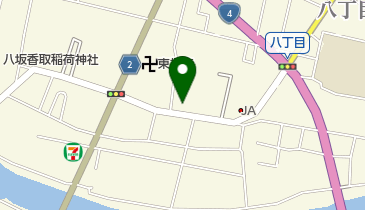 井上動物病院の地図画像