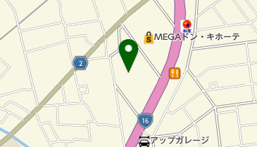 アップル美容室の地図画像