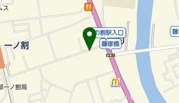 コモリヤ美容室の地図画像