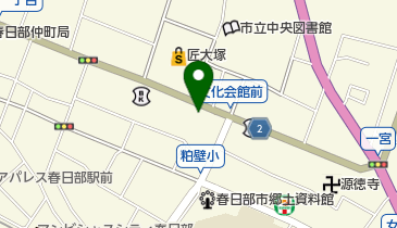 美容室クプクプ春日部店の地図画像