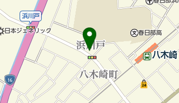 美容室鶴川裕美の店の地図画像