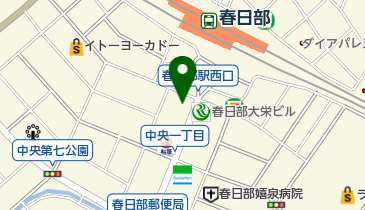 株式会社カドヤ不動産春日部支店の地図画像