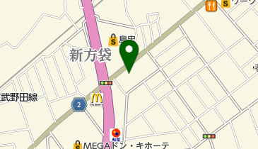 犬と猫の店YMCAの地図画像