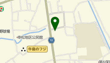 ポピー薬局牛島店の地図画像