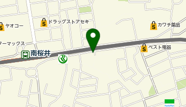 きくや洋品店の地図画像