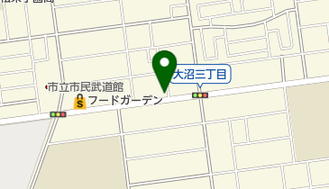 アオキ理容室の地図画像