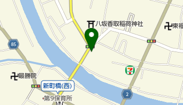 タカノヘアーサロンの地図画像