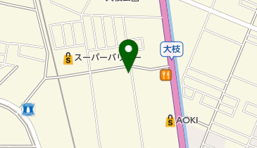 ノガワ理容店の地図画像