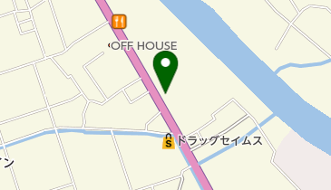 古橋理髪店の地図画像
