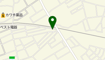 ヘアーサロンサクタの地図画像