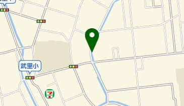 ヘアーサロンささきの地図画像