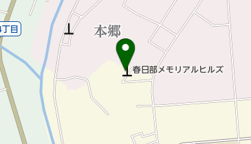 春日部メモリアルヒルズの地図画像