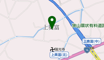 中里硝子建材の地図画像