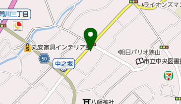 岡野電気商会の地図画像