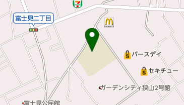 狭山市立 御狩場小学童保育室の地図画像