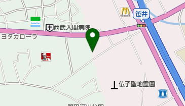 有限会社笹井モータースの地図画像