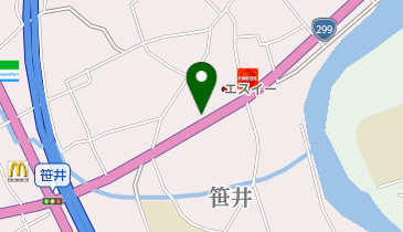 有限会社築地自動車の地図画像