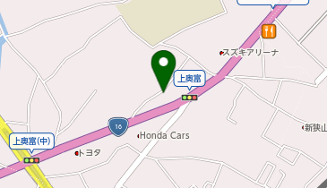 オニキス狭山店の地図画像