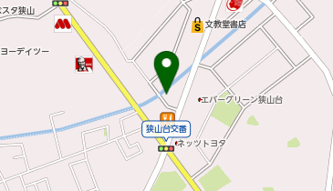 クラフトハートトーカイ・狭山店の地図画像