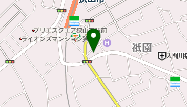 スナック鳩の地図画像