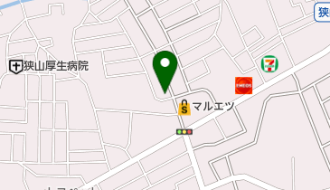 入間川名倉堂接骨院の地図画像