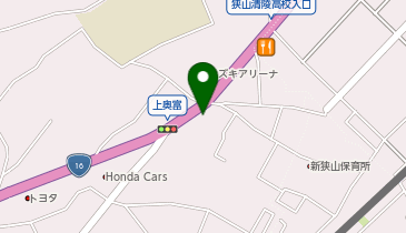 タックルベリー狭山店の地図画像