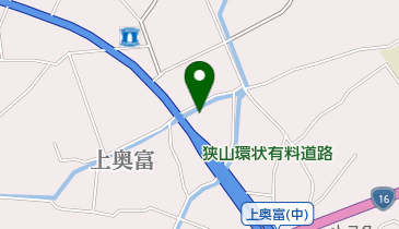 有限会社一越の地図画像