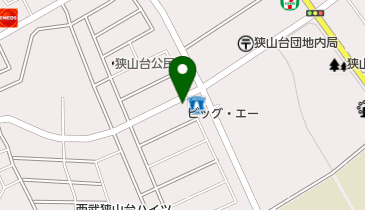 メガネアイびゅうの地図画像