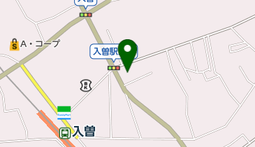 新井洋品店の地図画像