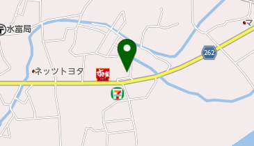 平澤理髪館の地図画像