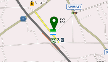 マツオカ理容店の地図画像