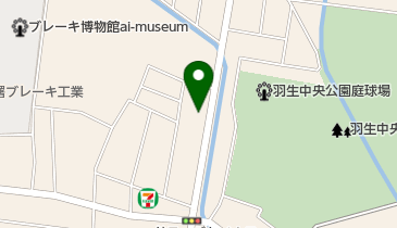 スポーツフィールド羽生の地図画像