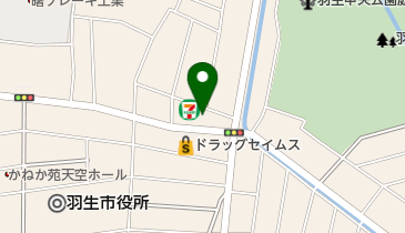 じゃぱん亭羽生東店の地図画像