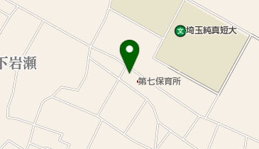 羽生市役所 下岩瀬集会所の地図画像