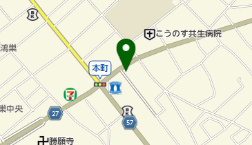 明晃電気商会の地図画像