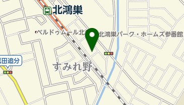 国大セミナー 北鴻巣校の地図画像