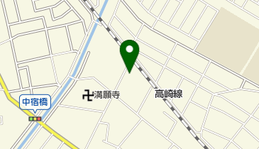 丸岡スクールの地図画像