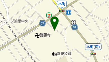 おおぎや化粧品店の地図画像