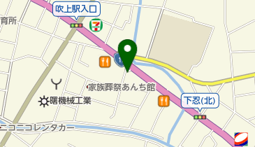 高田自動車の地図画像