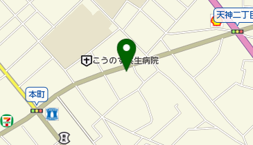 福田食料品店の地図画像